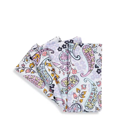 Vera Bradley Outlet Cotton Napkin Set Of 4 In Multi