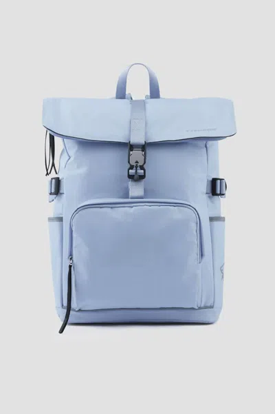 Paul & Shark Unisex Jupiter Roll Top Backpack In Kentucky Blue In Multi