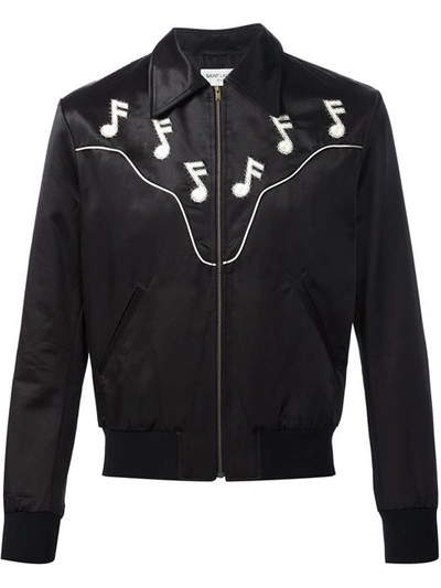 Shop Saint Laurent 'rock' Bomber Jacket