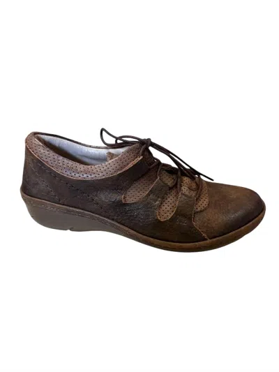 Dkode Women's Nadira Lace-up Shoe In Testa Dimoro In Multi