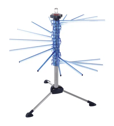 Marcato Atlas Collapsible Pasta Drying Rack, Made In Italy In Blue