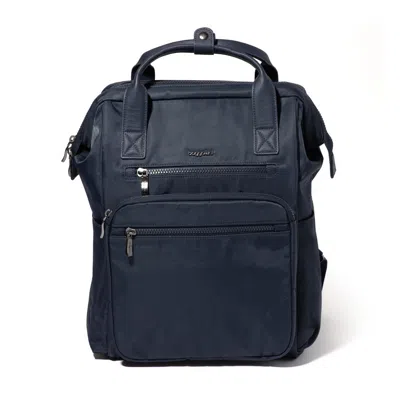 Baggallini Chelsea Laptop Backpack In French Navy Twill