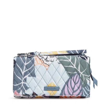 Vera Bradley Outlet Cotton Wallet Crossbody In Multi
