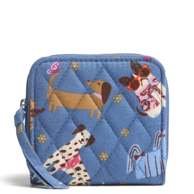 Vera Bradley Outlet Cotton Essential Small Zip-around Wallet In Multi