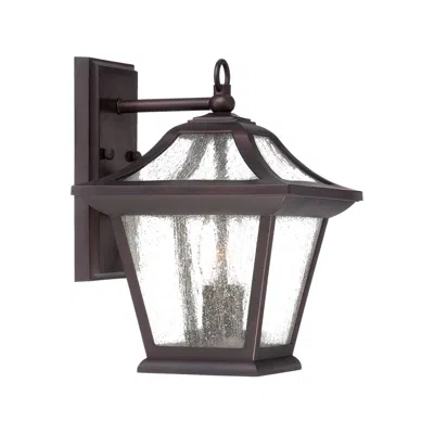 Homezia Xl Antique Bronze Birdhouse Shape Outdoor Wall Light