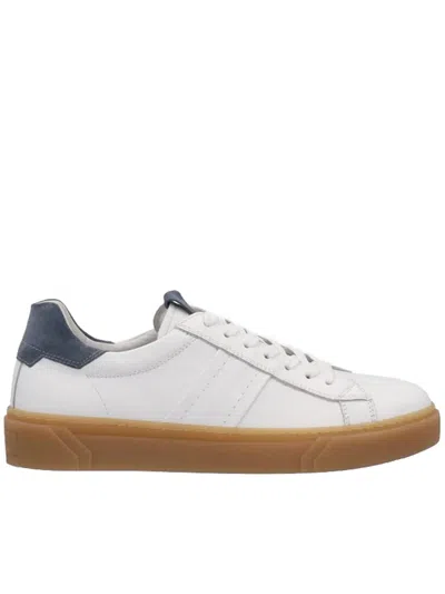 Nero Giardini White Leather Sneakers