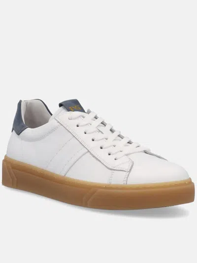 Nero Giardini White Leather Sneakers
