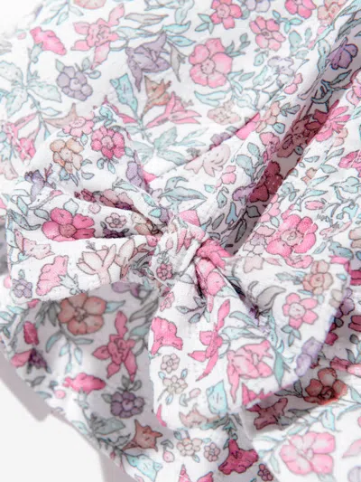 Paz Rodriguez Baby Girls Floral Hat In Pink