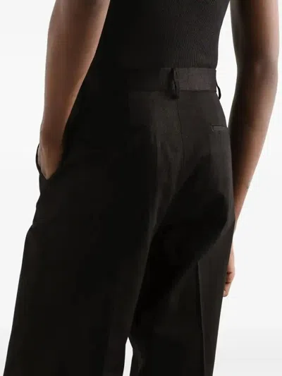 Dolce & Gabbana Cotton-gabardine Tailored Trousers - Men's - Cotton/spandex/elastane