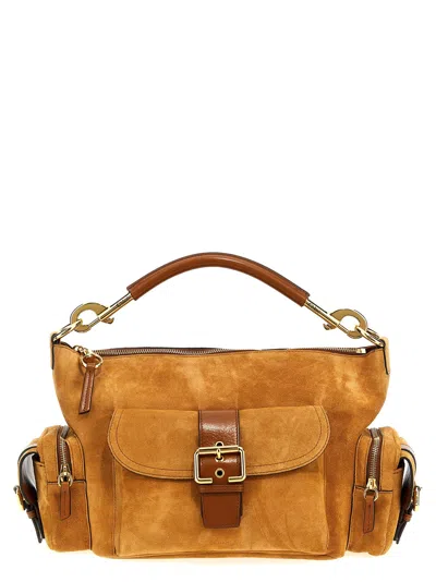 Chloé Medium Suede Camera Shoulder Bag