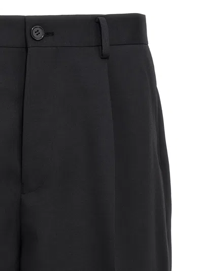 Undercover Bermuda Shorts With Back Pockets And Graphic Print