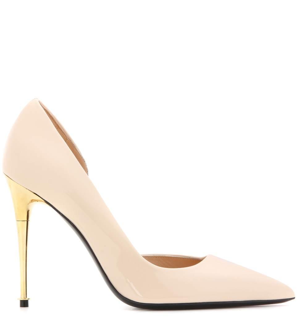 tom ford white pumps