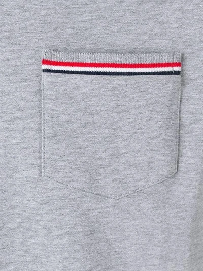 Shop Thom Browne Patch Pocket T-shirt