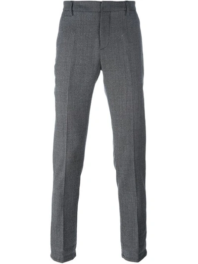 Dondup 'gaubert' Tailored Trousers - Grey