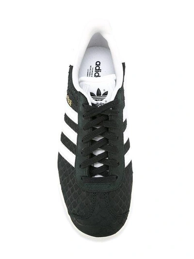 Shop Adidas Originals 'gazelle' Sneakers In Black