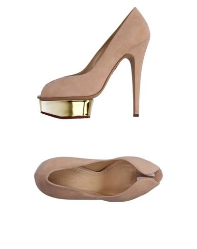 Charlotte Olympia Pump In Pink