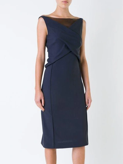 Shop Nina Ricci - Drape Front Dress