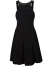 CUSHNIE ET OCHS ribbed fitted dress,DRYCLEANONLY