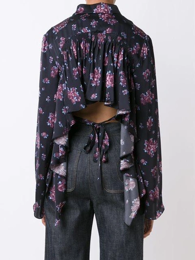 Shop Magda Butrym 'orlean Floral' Shirt