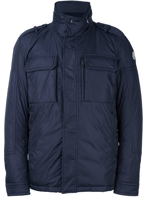 Moncler 'daumier' Padded Jacket In Blue | ModeSens