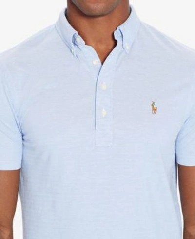 Shop Polo Ralph Lauren Men's Hampton Cotton Polo Shirt In White