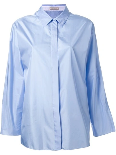 Nina Ricci Boxy Shirt - Blue