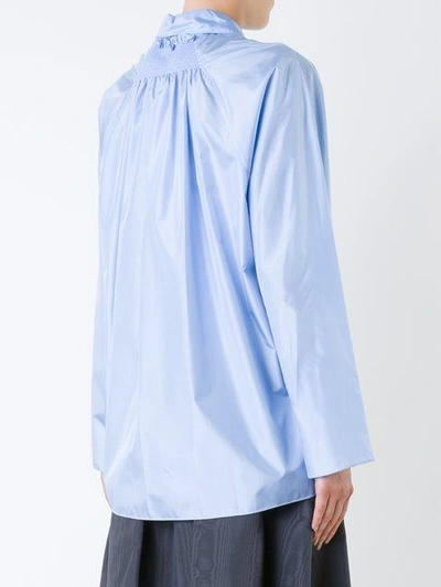 Shop Nina Ricci Boxy Shirt - Blue