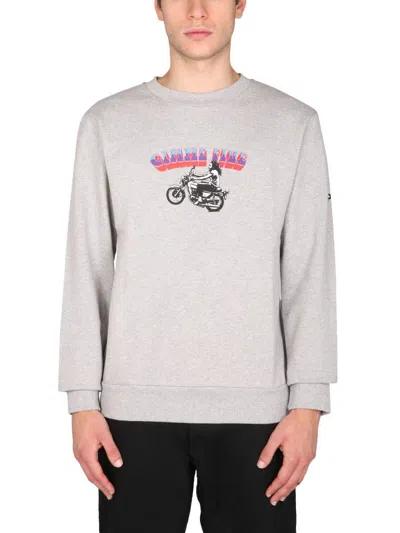 Apc A.p.c. "mika" Sweatshirt Unisex In Grey