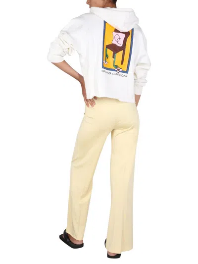 Opening Ceremony Hoodie In White