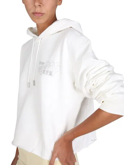 Opening Ceremony Hoodie In White