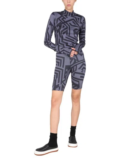 Mcq By Alexander Mcqueen Mcq Alexander Mcqueen Dazzelle Patterned Top In Black