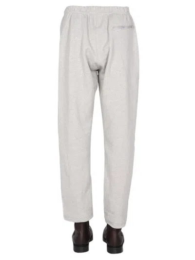 Engineered Garments Wide Leg Jogging Trousers In Grey