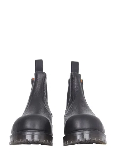 Ymc You Must Create Ymc Leather Boots In Black