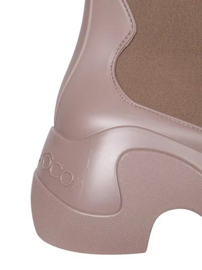 Xocoi Recycled Pvc Boots In Brown