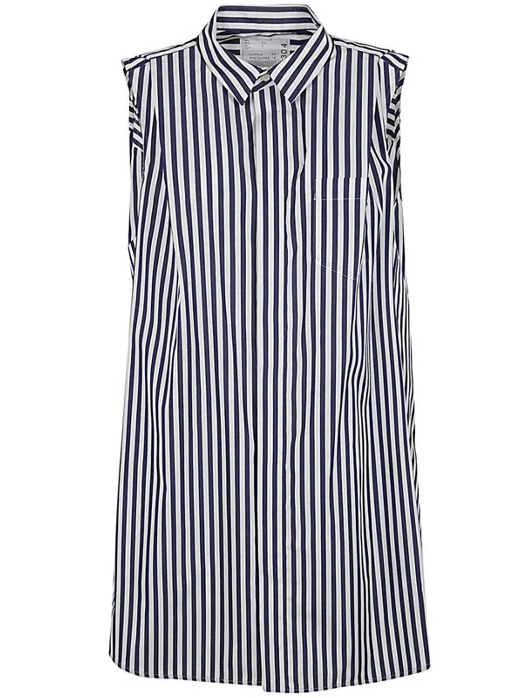 ★sacai★関税込♪日本未入荷♪ストライプス コットン ドレス Sacai Cotton Dress With Striped Pattern In Multi | ModeSens