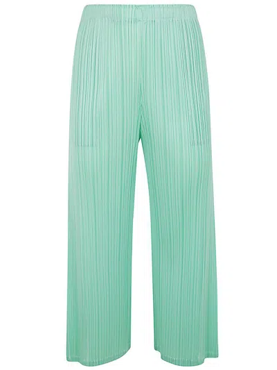 Issey Miyake Monthly Colors Febraury Pants In Green