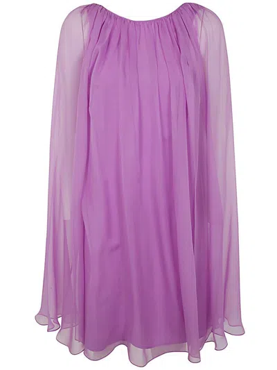 Max Mara Footing Ceremony Dress In Multicolour