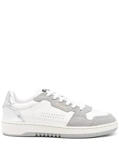Axel Arigato Dice Lo Panelled Leather Sneakers In White