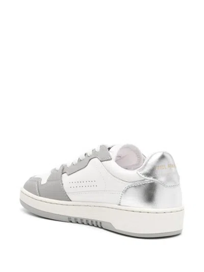 Axel Arigato Dice Lo Panelled Leather Sneakers In White