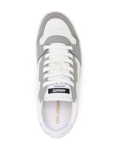 Axel Arigato Dice Lo Panelled Leather Sneakers In White