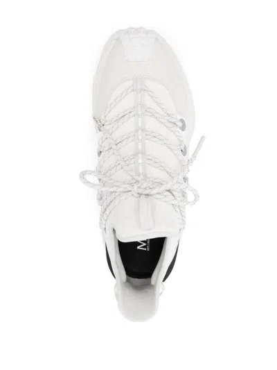 Moncler Lace-up High-top Sneakers Trailgrip Lite 2 In White