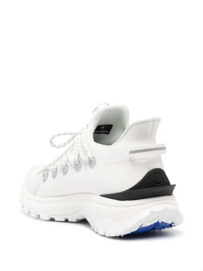 Moncler Lace-up High-top Sneakers Trailgrip Lite 2 In White