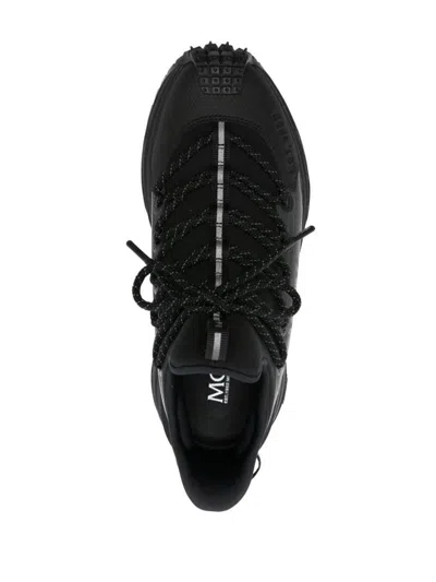 Moncler Trailgrip Lite2 Low Top Sneakers Shoes In Black