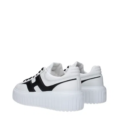 Hogan Nappa Leather Sneakers With Extralight Eva Sole In White