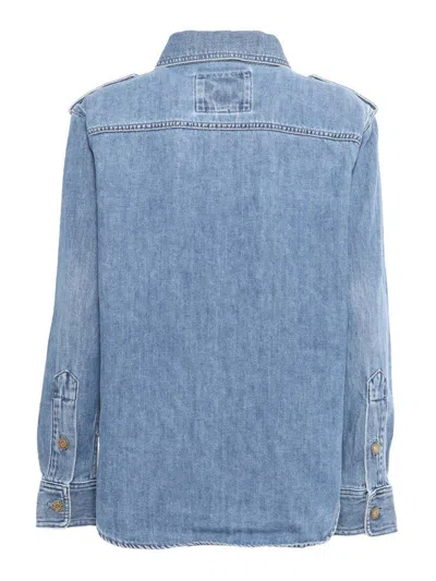 Michael Kors Shirt In Blue