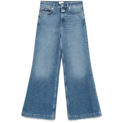 Closed Glow-up Wide Jeans In Blue