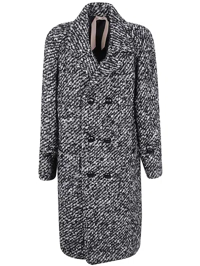 N°21 Coat In White