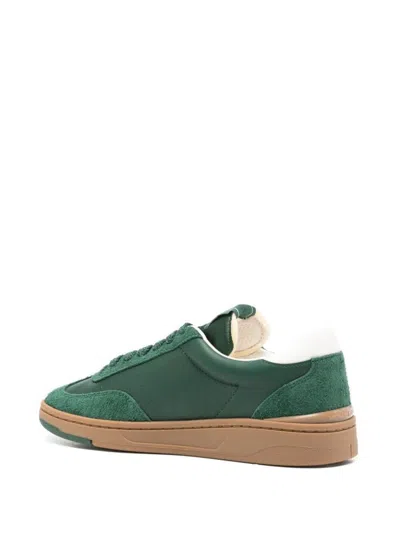 Michael Kors Wilton Lace Up Sneakers Shoes In Green