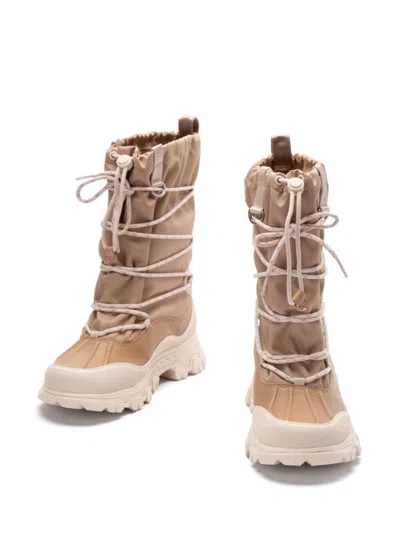 Ugg Woman Metropeak Boots Shoes In Beige