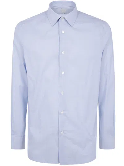 Shop Paul Smith Mens Sc Tailored Fit Shirt In Multicolour